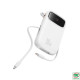 Sạc dự phòng Baseus Qpow2 Dual-Cable 20000mAh 30W White (P10055009213-00)