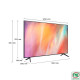 Smart Tivi Samsung 4K 55 inch UHD UA55AU7700KXXV