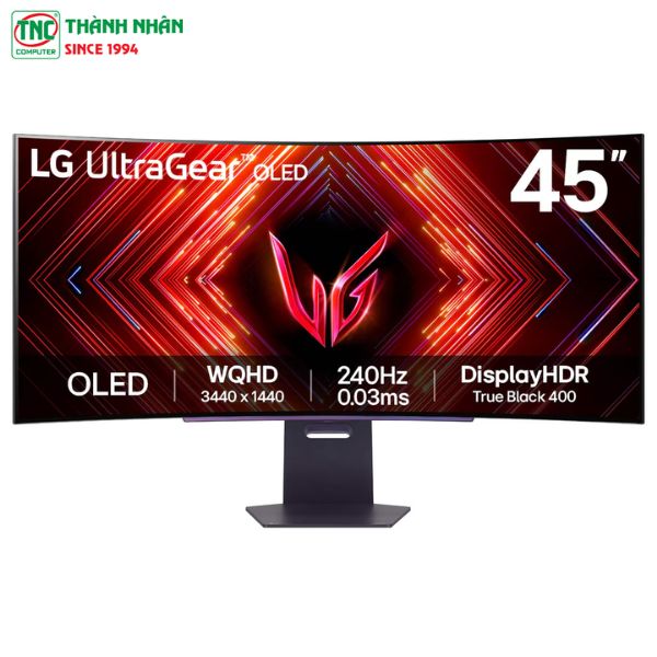 Màn hình LCD LG UltraGear 45GS95QE-B.ATV (45 inch/ 3440 x 1440/ 280 cd/m2/ 0.03ms/ 240Hz/ Curved)