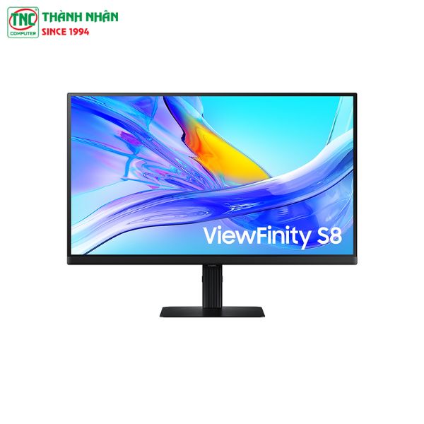 Màn hình LCD Samsung ViewFinity S8 LS27D804UAEXXV (27 inch/ 3840 x 2160/ 350 cd/m2/ 5ms/ 60Hz)