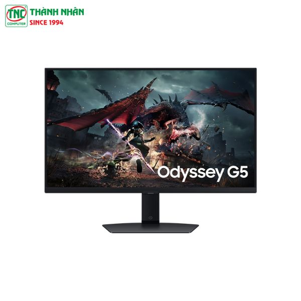Màn hình LCD Samsung Odyssey G5 G50D LS27DG502EEXXV (27 inch/ 2560 x 1440/ 350cd/m2/ 1ms/ 180Hz)