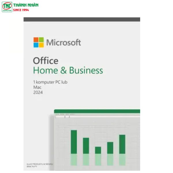 Phần mềm Microsoft FPP Office Home & Business 2024 English APAC EM Medialess EP2-06630