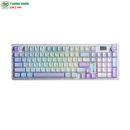 Bàn phím cơ không dây 3 mode AULA S98 Pro Xanh dương, Trắng, Tím  Caramel Latte switch