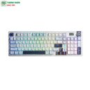 Bàn phím Aula S98 Pro Xanh dương, trắng Caramel Latte switch