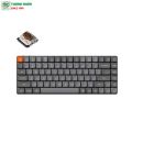 Bàn phím cơ không dây Keychron K3M-B3 K3 Max Gateron RGB Backlight Brown Switch Black