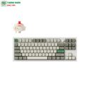 Bàn phím cơ Gaming không dây Keychron Q3M-M4 Q3 Max Swappable RGB Backlight Banana Switch Knob Version Shell White