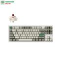 Bàn phím cơ Gaming không dây Keychron Q3M-P3 Q3 Max Swappable RGB Backlight Brown Switch Knob Version Shell White