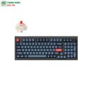 Bàn phím cơ Keychron V5M-D1 V5 Max Swappable RGB Backlight Red Switch Carbon Black