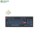 Bàn phím cơ không dây Keychron V5M-D4 V5 Max Swappable RGB Backlight Banana Switch Carbon Black