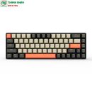 Bàn phím cơ Gaming không dây EK368L Alpha White-Gray Brown Switch