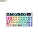 Bàn phím Gaming cơ không dây Machenike KT84-B84W Smart Screen Tri-mode White Gateron North Pole 2.0 Yellow Switch