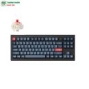 Bàn phím Gaming không dây Keychron V1M-D1 V1 Max Swappable RGB Backlight Red Switch Carbon Black