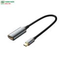 Cáp chuyển đổi USB-C Male to HDMI Female 4K dài 25cm CRE-BC