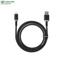 Cáp sạc nhanh Baseus Dura USB to Lightning 2.4A dài 1m Gold + Black LVE094-IP-1GL