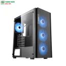 Case Segotep AXE5-A Black (ATX-4 fan RGB)