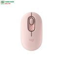 Chuột không dây Logitech Pop Mouse with EMOJI màu Hồng (910-007402)