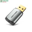 Đầu chuyển đổi âm thanh 3.5mm to USB VENTION CDN-H0