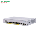 Switch PoE+ Cisco CBS250-8P-E-2G (10 port/ 10/100/1000 Mbps/ SFP)