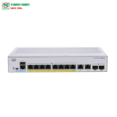 Switch PoE Cisco CBS350-8P-E-2G-EU (10 port/ ...