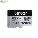 Thẻ nhớ Micro SD 128GB Lexar Professional Silver Plus UHS-I LMSSIPL128G-BNANG