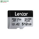 Thẻ nhớ Micro SD 512GB Lexar Professional Silver Plus UHS-I LMSSIPL512G-BNANG