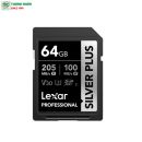 Thẻ nhớ SDXC 64GB Lexar Professional Silver Plus UHS-I LSDSIPL064G- BNNNG