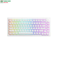 Bàn phím cơ Gaming không dây AKKO 5075B Plus White ...