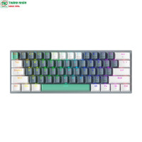 Bàn phím Gaming cơ không dây Machenike K500-B61 Trắng ...