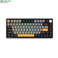 Bàn phím Gaming cơ không dây Machenike K600-B82W Black ...