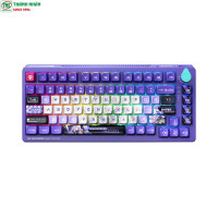 Bàn phím Gaming cơ không dây Machenike K600T-B82 Tím ...