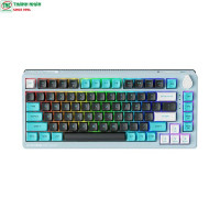 Bàn phím Gaming cơ không dây Machenike K600T-B82 Xám Xanh ...