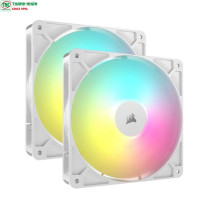 Bộ 2 Fan Case Corsair RS140 ARGB 140mm White CO-9050187-WW