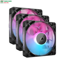 Bộ 3 Fan Case Corsair iCUE LINK RX120 RGB 120mm PWM Black ...