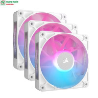 Bộ 3 Fan Case Corsair iCUE LINK RX120 RGB 120mm PWM White CO-9051022-WW 