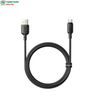 Cáp sạc nhanh OS-Baseus Silky USB to Type-C 100W dài 1m Black P10377703113-00