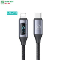 Cáp sạc USAMS Type-C To Lightning 30W 1.2m SJ687USB01