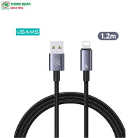 Cáp sạc USAMS USB to Lightning 2.4A dài 1.2m SJ667USB01