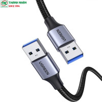 Cáp USB-A 3.0 M/M dài 1m tốc độ 5Gbps Ugreen 80790