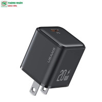 Củ sạc nhanh USAMS Fast Charging 1C PD 20W màu Đen ...