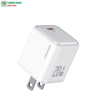 Củ sạc nhanh USAMS Fast Charging 1C PD 20W màu Trắng ...