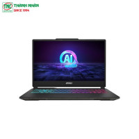 Laptop MSI Cyborg 15 AI A1VEK-053VN (Ultra 7 155H/ Ram 16GB/ SSD 512GB/ RTX 4050 6GB/ Windows 11/ 1Y/ Đen)