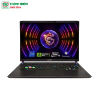 Laptop MSI Vector GP68 HX 12VH-070VN (i9 12900HX/ Ram 16GB/ SSD 1TB/ RTX 4080 12GB/ Windows 11/ 2Y/ Xám)