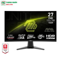 Màn hình LCD MSI MAG 276CXF (27 inch/ 1920 x 1080/ 300 cd/m2/ 0.5ms/ 280Hz/ Curved)