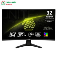 Màn hình LCD MSI MAG 32CQ6F (31.5 inch/ 2560 x 1440/ 400 cd/m2/ 0.5ms/ 180Hz/ Curved)