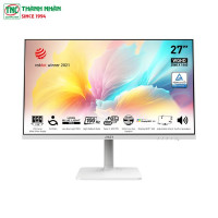 Màn hình LCD MSI Modern MD272QXPW (27 inch/ 2560 x 1440/ 400 cd/m2/ 1ms/ 100Hz)
