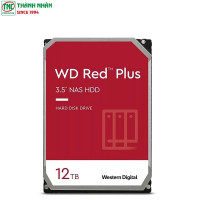 Ổ cứng gắn trong HDD 12TB Western Digital Red Plus 7200RPM WD120EFBX