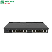 Router PoE MikroTik RB4011iGS+RM (11 port/ 10/100/1000/10000 Gbps/ SFP+)