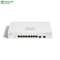 Switch Cisco Smart Managed CBS220-8T-E-2G (10 port/ 10/100/1000 Mbps/ SFP)