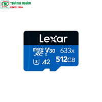 Thẻ nhớ MicroSD Lexar High Performance 633x 512GB LSDMI512BB633A