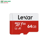 Thẻ nhớ MicroSD Lexar UHS-I 64GB C10, U3, V30, A1, 100MB/s ...